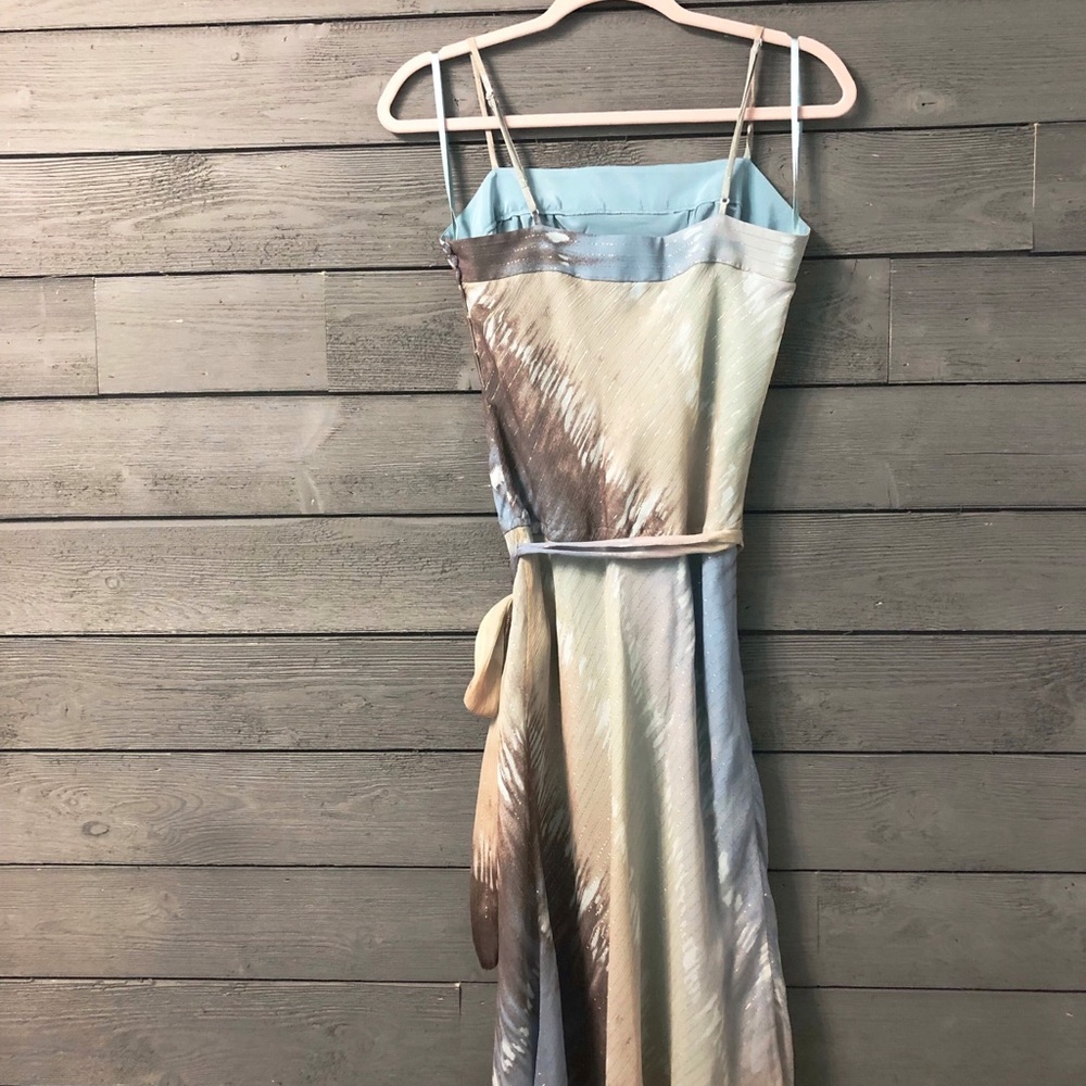 NWT BCBG BCBGMAXAZRIA Silk Side Tie Dress Sz XS - Picture 5 of 8